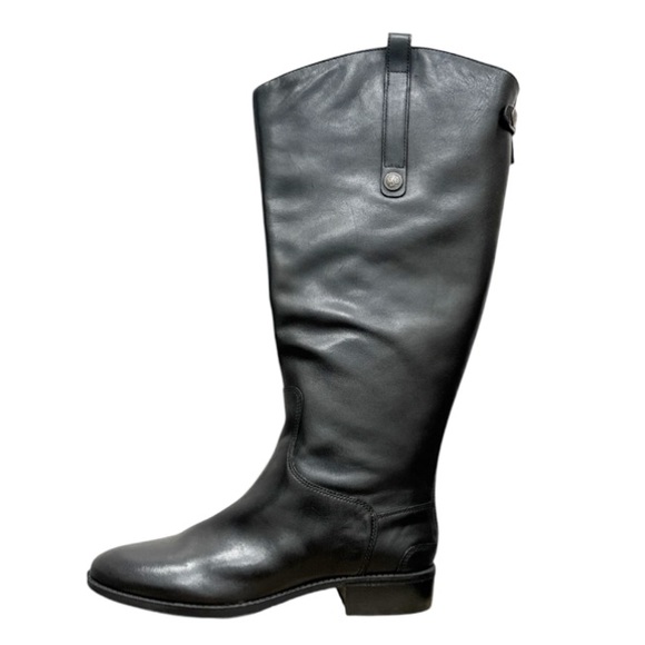 Amputee Sam Edelman Penny 2 Black Leather Boot Size 11 - Picture 1 of 4